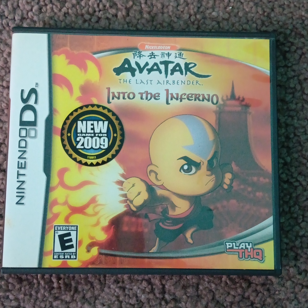 Nintendo DS Avatar: Into the Inferno Game